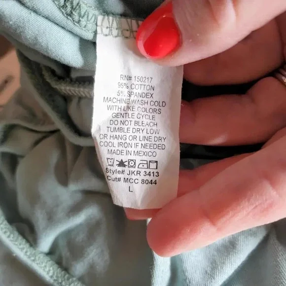 NWT Vibe Sportswear Dus Sage Shoulder Pad Bodysuit Women's Size Large - Picture 5 of 12